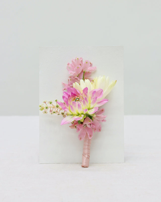 Blush Buttonhole