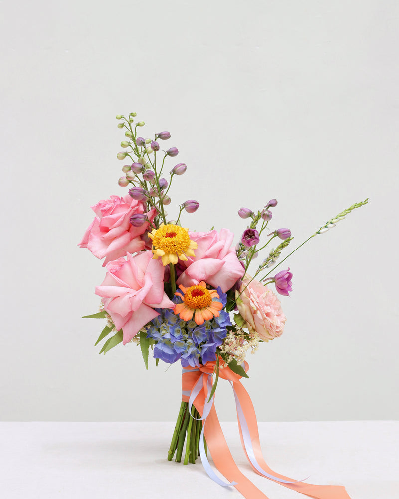 Bright  Wedding Party Bouquet